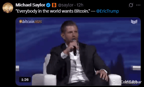 Bitcoin conference 2025 speech