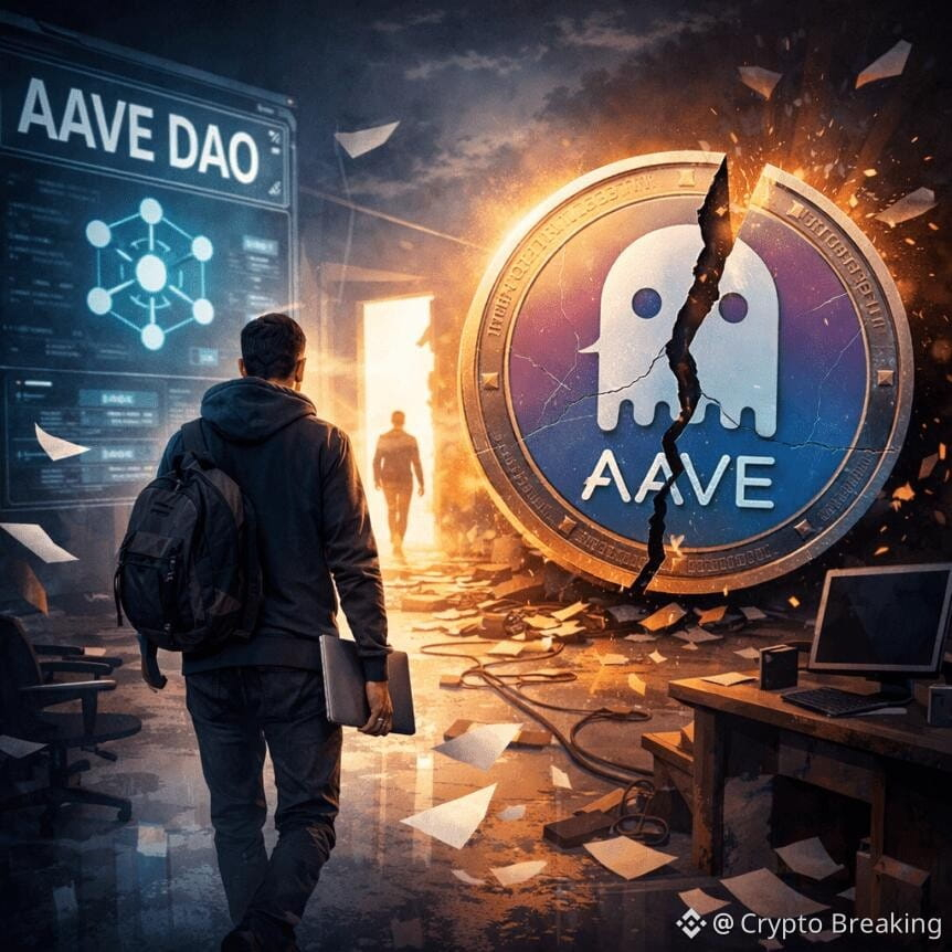 Aave Dao Loses Its Core Technical Contributor
