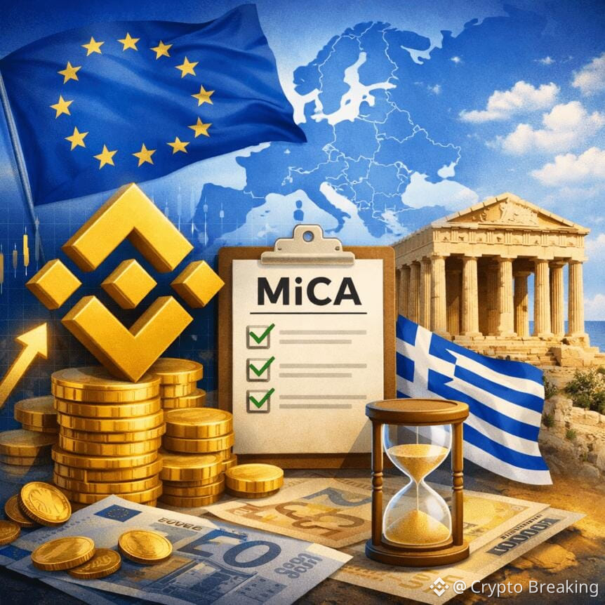 Binance Eyes Mica Approval In Greece Ahead Of Eu Deadlines