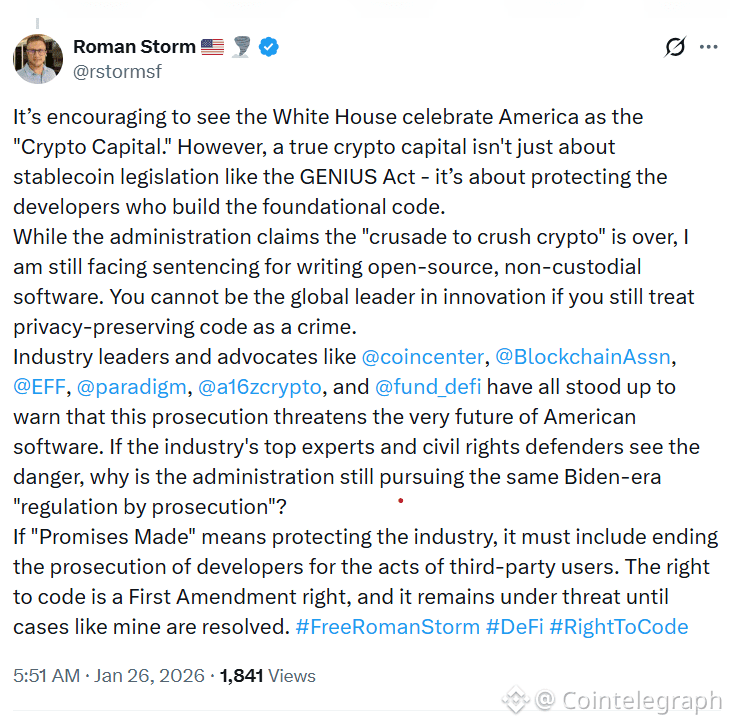 Cryptocurrencies, Privacy, Open Source, Legislation, Developers, Genius Act